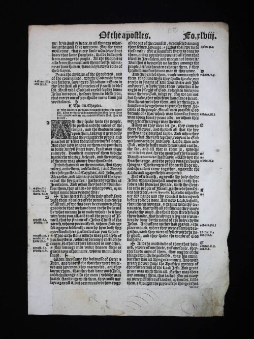 1541 GREAT BIBLE