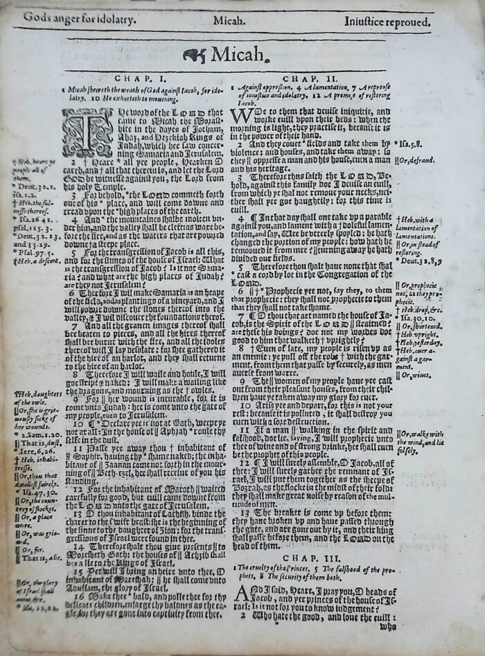 ** $29.00 **   1614 KING JAMES BIBLE OLD TESTAMENT TITLE PAGES - Image 19