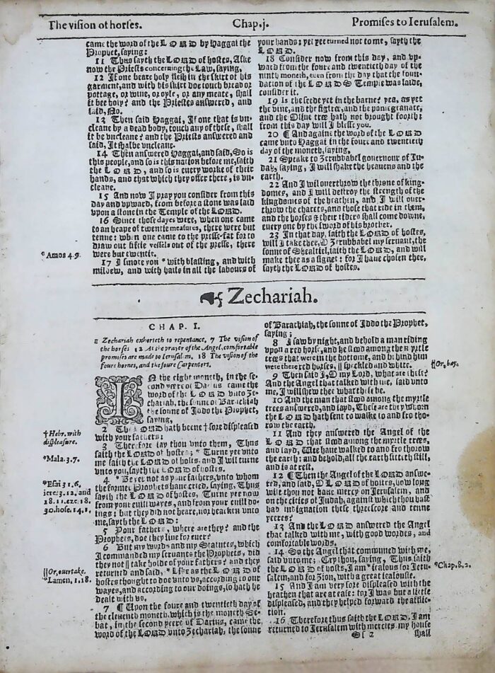 ** $29.00 **   1614 KING JAMES BIBLE OLD TESTAMENT TITLE PAGES - Image 23