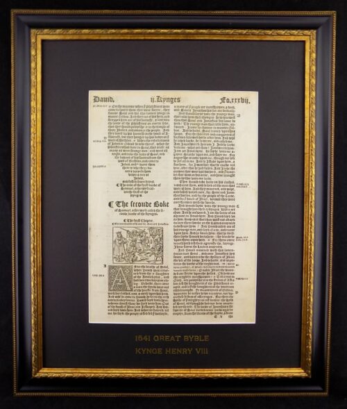 1539 GREAT BIBLE