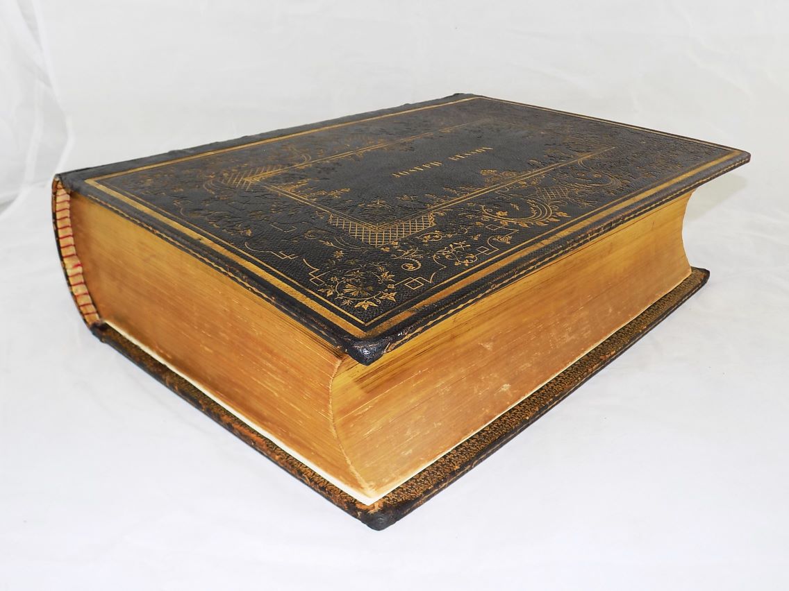 1846 ILLUMINATED BIBLE KING JAMES KJV FIRST EDITION, 2nd ISSUE - Image 28