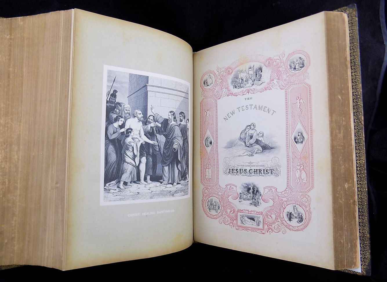 1846 ILLUMINATED BIBLE KING JAMES KJV FIRST EDITION, 2nd ISSUE - Image 18