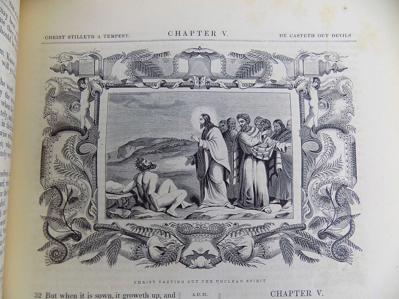 1846 ILLUMINATED BIBLE KING JAMES KJV FIRST EDITION, 2nd ISSUE - Image 21